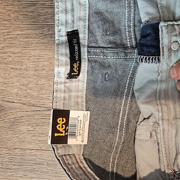 LEE Pepper Stone Long Tapered Leg Mid Rise Size 18 New With Tags - Picture 4 of 6